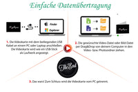 Blanke Videokarte mit Autoplay